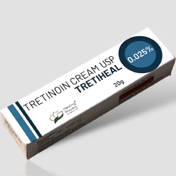 Tretinoin Cream Tretiheal 0.025% 20g - Best Retinoid Therapy
